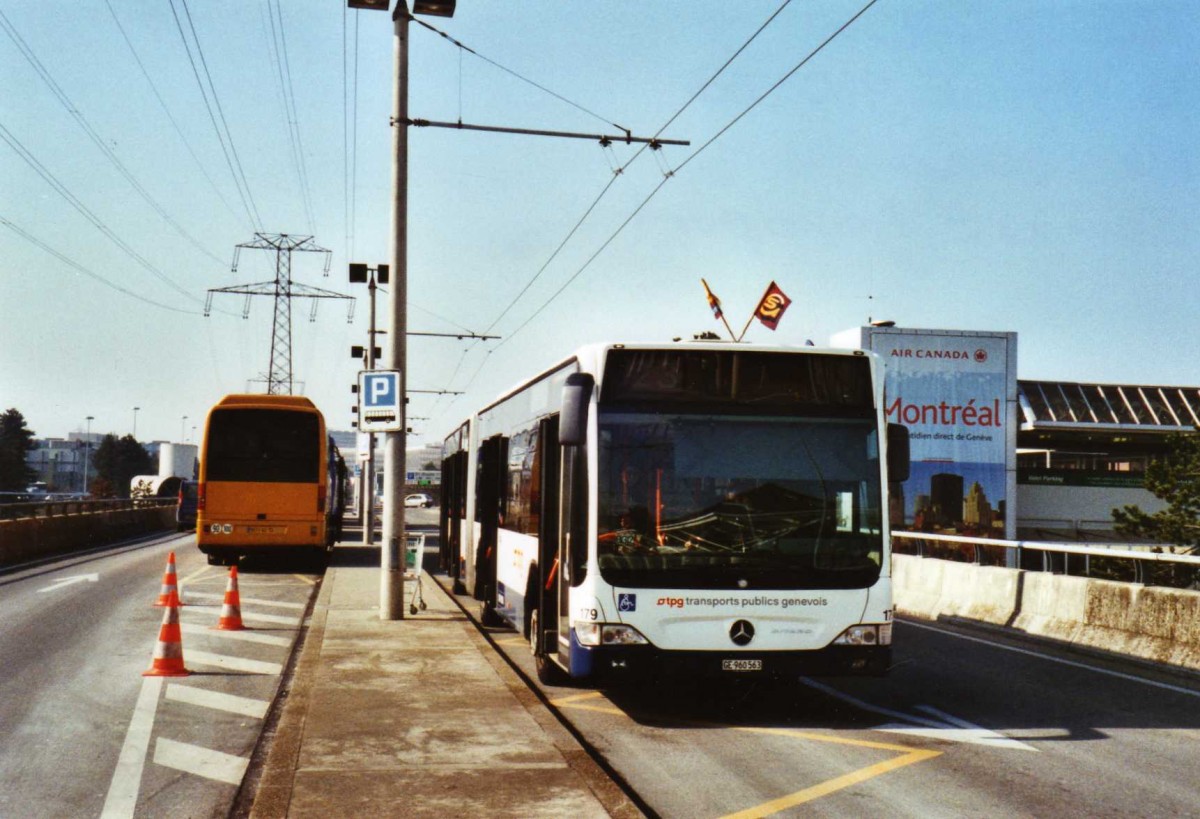 (124'911) - TPG Gen�ve - Nr. 179/GE 960'563 - Mercedes am 13. M�rz 2010 in Gen�ve, A�roport