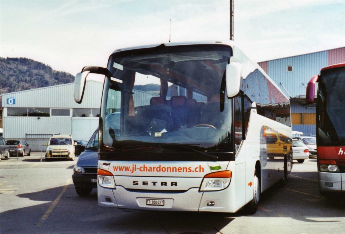 (125'111) - Chardonnens, F�tigny - FR 300'627 - Setra am 18. M�rz 2010 in Thun, Expo