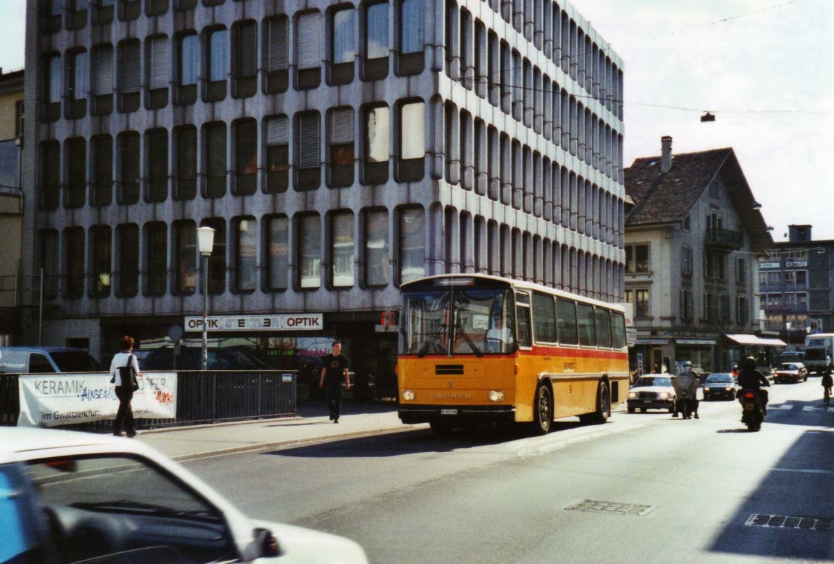 (125'522) - Kammermann, Bern - BE 650'996 - Saurer/Hess (ex Flury, Balm; ex P 24'233) am 19. April 2010 in Thun, Kuhbr�cke