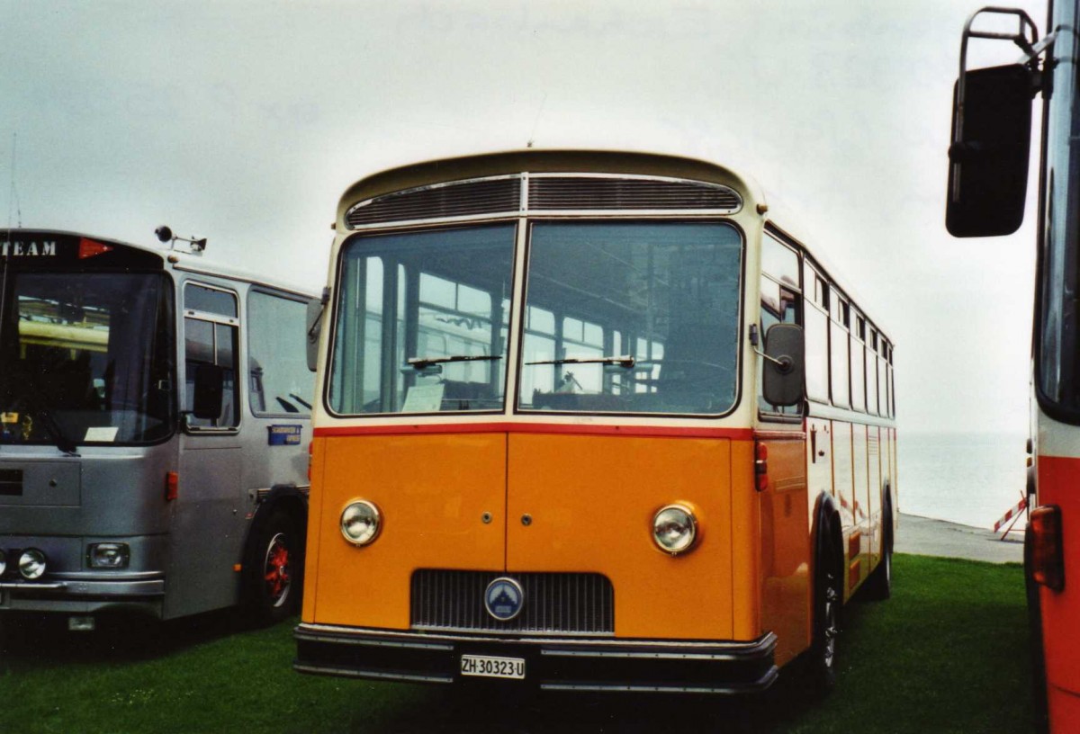 (125'712) - Guggenb�hl, Eschenbach - ZH 30'323 U - Saurer/Saurer (ex Hugener, Stein; ex Moser, Preonzo; ex Geiger, Adelboden Nr. 20; ex P 25'534) am 1. Mai 2010 in Arbon, Arbon Classics