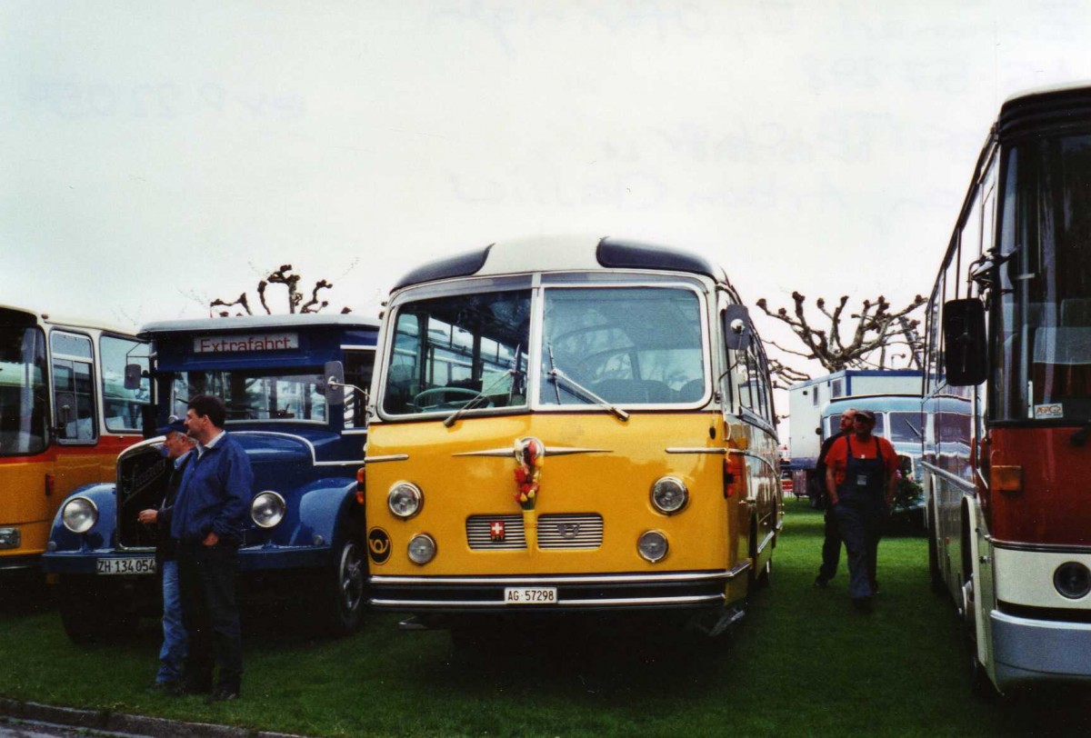 (125'814) - Zimmerli J., Oftringen - AG 57'298 - Berna/T�scher (ex Stutz, Oberlunkhofen; ex Leu, Schongau; ex Wicki, Bremgarten; ex P 22'054; ex P 20'704) am 1. Mai 2010 in Arbon, Arbon Classics