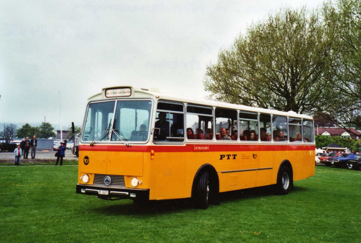 (125'830) - Zimmermann, Niederwangen - BE 24'071 - Saurer/T�scher (ex P 24'632) am 1. Mai 2010 in Arbon, Arbon Classics