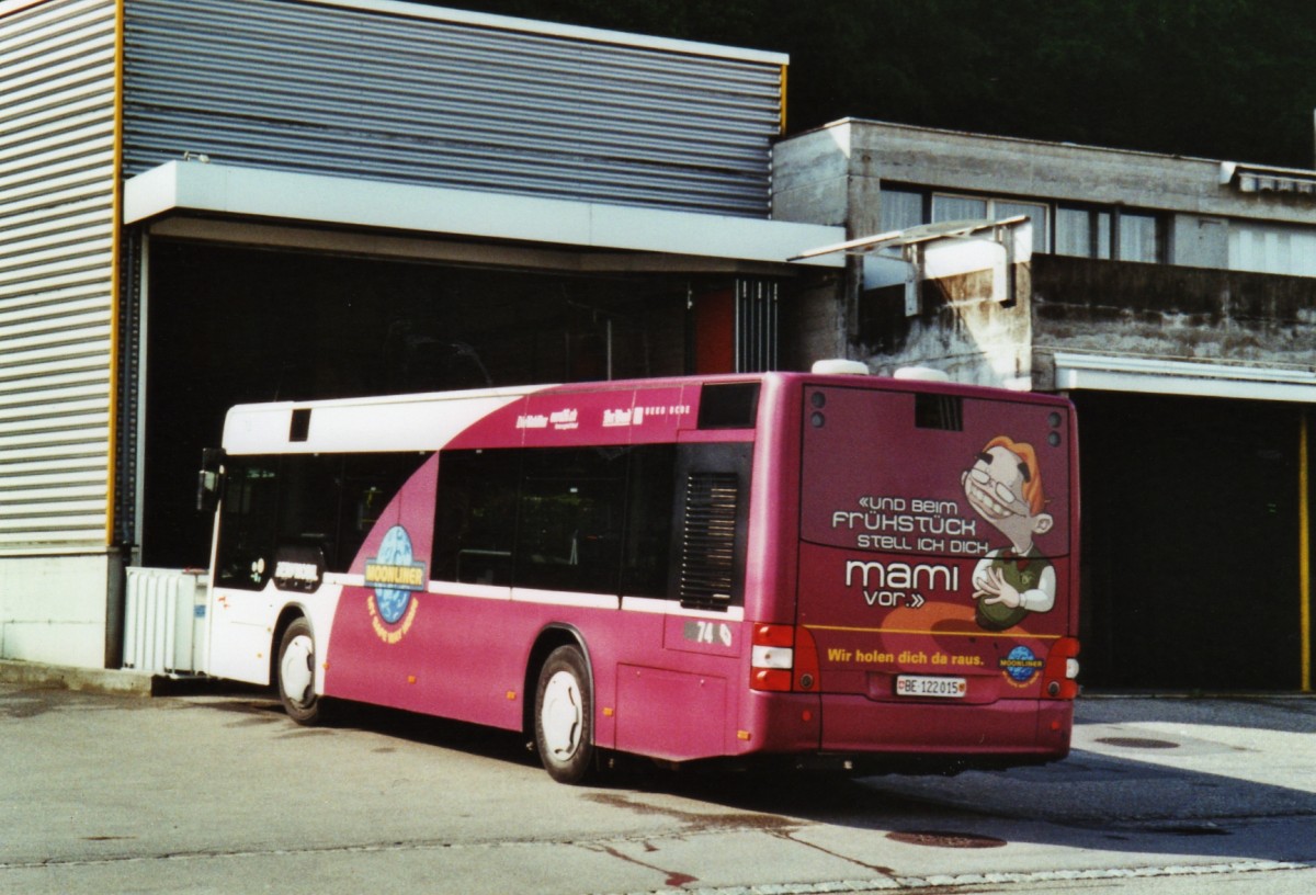 (126'924) - Peyer, Niederwangen - Nr. 74/BE 122'015 - MAN/G�ppel am 14. Juni 2010 in Niederwangen, Garage