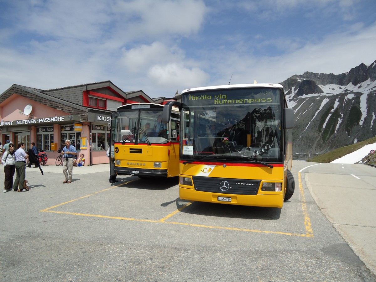 (127'550) - AVG Meiringen - Nr. 69/BE 416'769 - Mercedes am 4. Juli 2010 in Nufenen, Passh�he