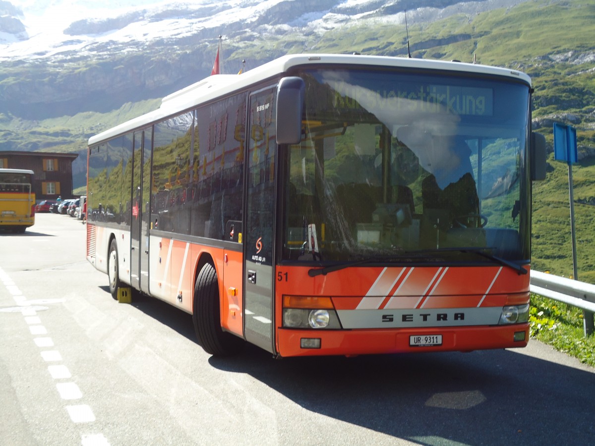 (128'244) - AAGU Altdorf - Nr. 51/UR 9311 - Setra am 7. August 2010 in Untersch�chen, Balm