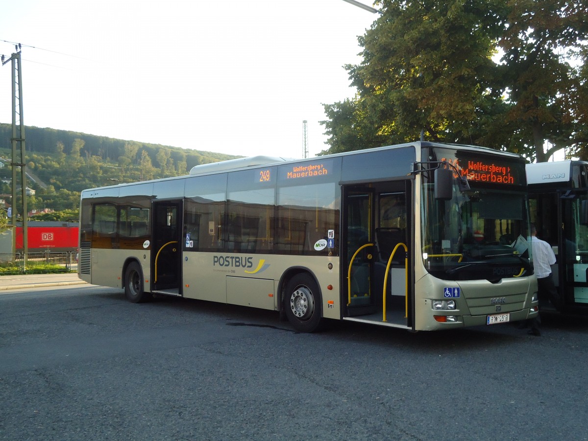 (128'451) - PostBus - PT 12'519 - MAN am 9. August 2010 in Wien, H�tteldorf