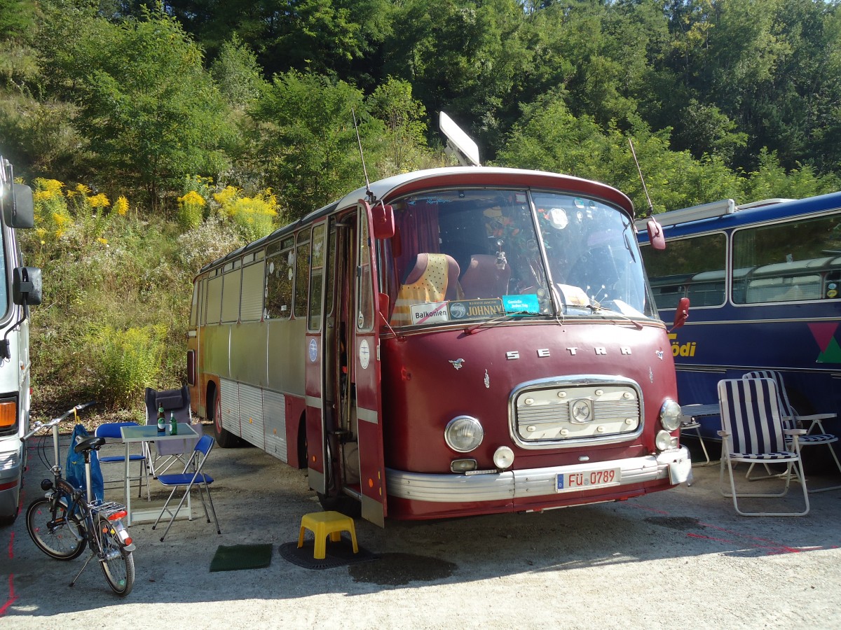 (128'953) - Aus Deutschland: ??? - F� 0789 - Setra am 22. August 2010 in Thayngen, Wohnbustreffen
