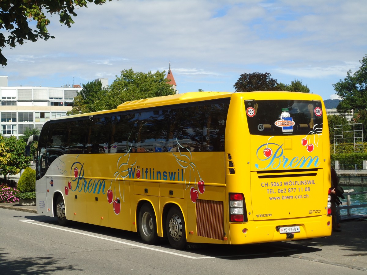 (129'598) - Brem, W�lflinswil - AG 9760 - Volvo am 9. September 2010 bei der Schiffl�ndte Thun