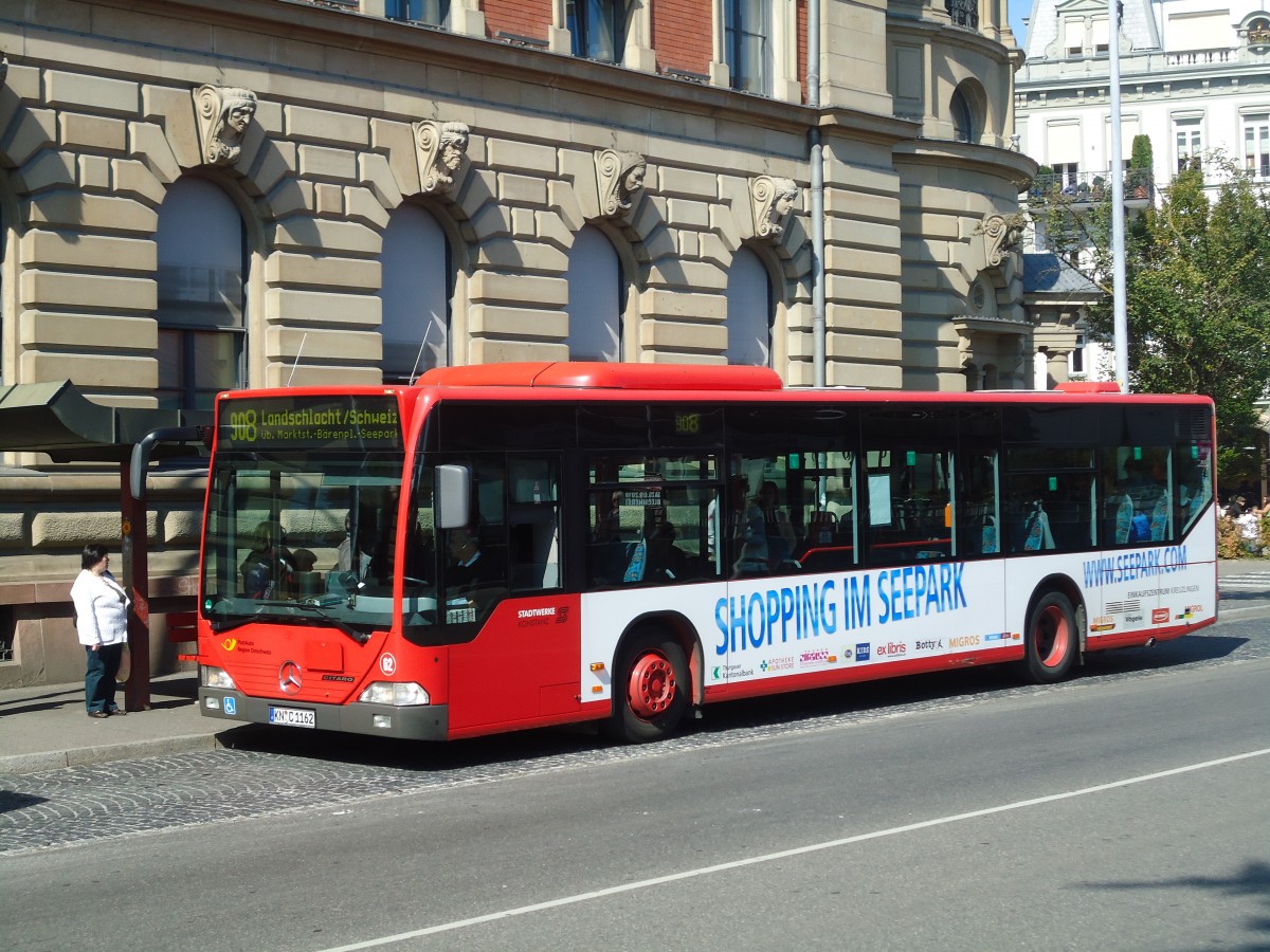 (130'062) - SWK Konstanz - Nr. 62/KN-C 1162 - Mercedes am 20. September 2010 in Konstanz, Post/Marktst�tte