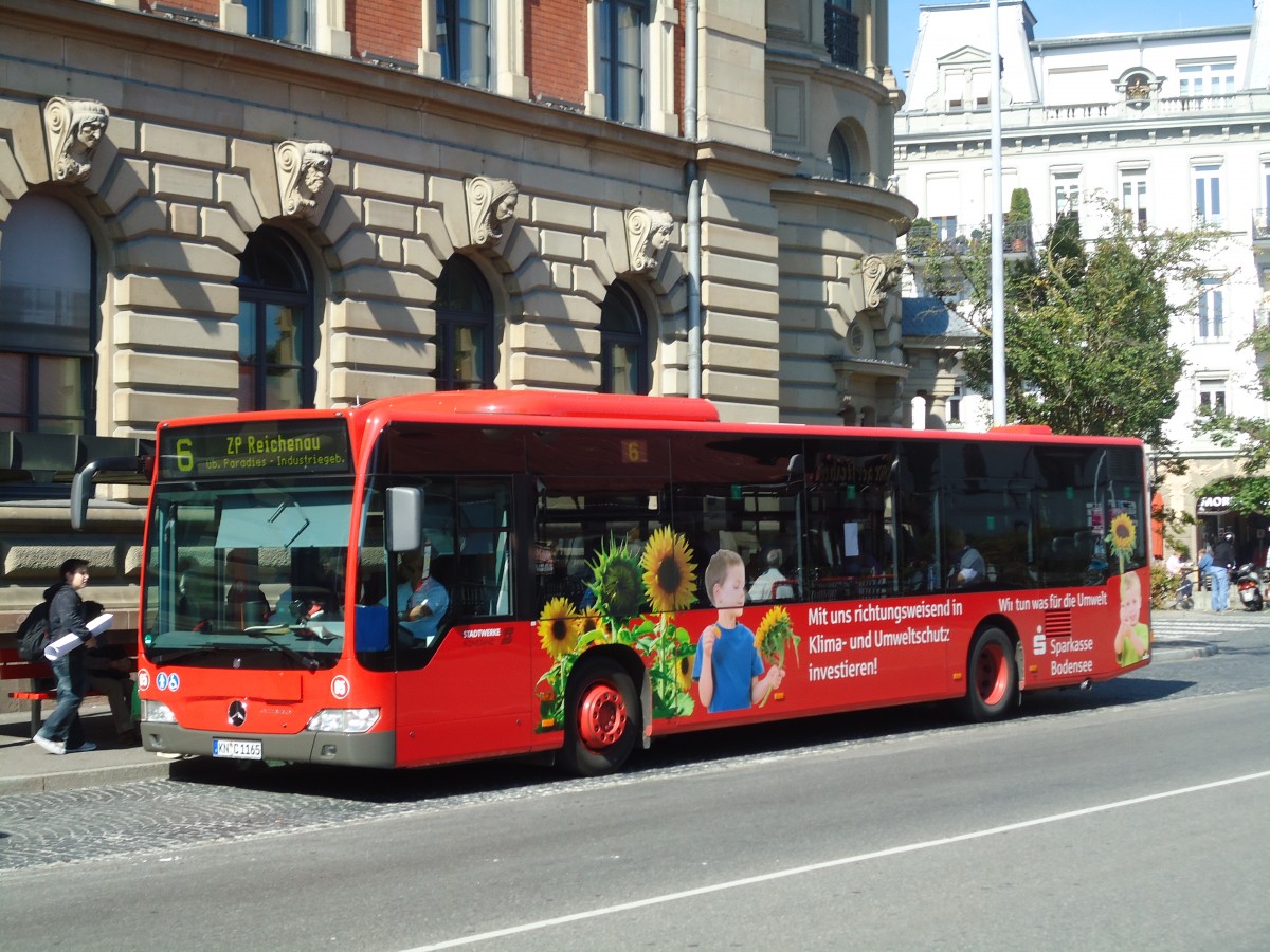 (130'067) - SWK Konstanz - Nr. 65/KN-C 1165 - Mercedes am 20. September 2010 in Konstanz, Post/Marktst�tte
