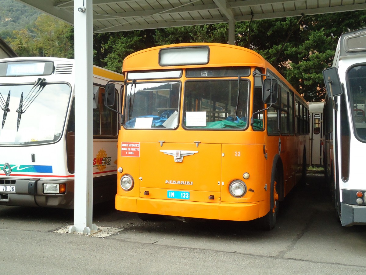 (130'710) - Aus Italien: RT Imperia - Nr. 1133/IM 133 - Fiat/Menarini Trolleybus am 16. Oktober 2010 in Breil-sur-Roya, Mus�e Bus