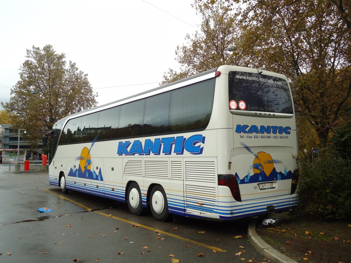 (130'750) - Aus Bosnien&Herzegowina: Kantic, Tesanj - 045-J-921 - Setra am 24. Oktober 2010 in Z�rich, Sihlquai