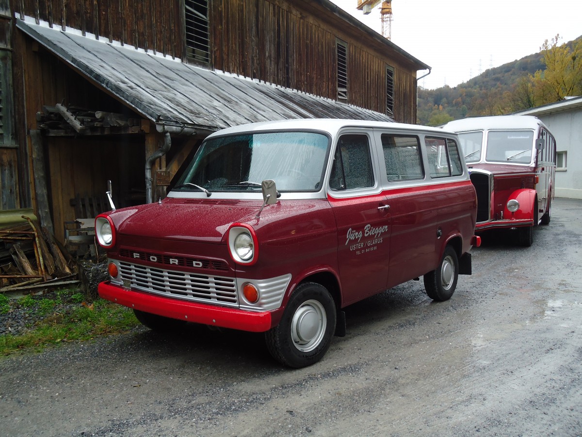 (130'786) - Biegger, Uster - Nr. 4 - Ford (ex Print-Color) am 24. Oktober 2010 in Ziegelbr�cke, Museum