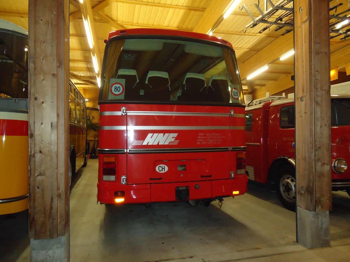 (130'802) - Biegger, Uster - Nr. 31 - Setra (ex AFA Adelboden Nr. 31; ex AFA Adelboden Nr. 10; ex Fr�hlich, Z�rich) am 24. Oktober 2010 in Ziegelbr�cke, Museum