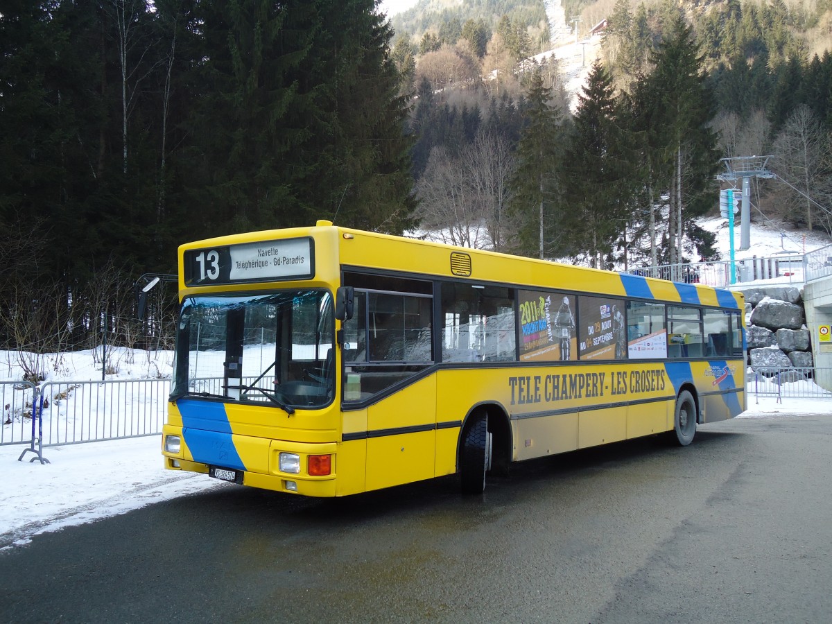 (132'379) - TPC Aigle - VS 324'574 - MAN (ex ASm Langenthal) am 22. Januar 2011 in Champ�ry, Petit Paradis