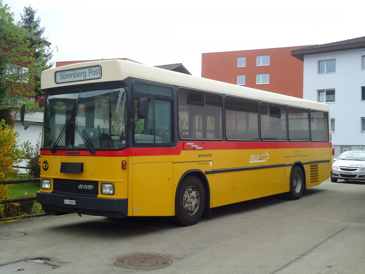 (133'402) - Schnider, Sch�pfheim - LU 15'609 - NAW/Hess am 24. April 2011 in Sch�pfheim, Garage