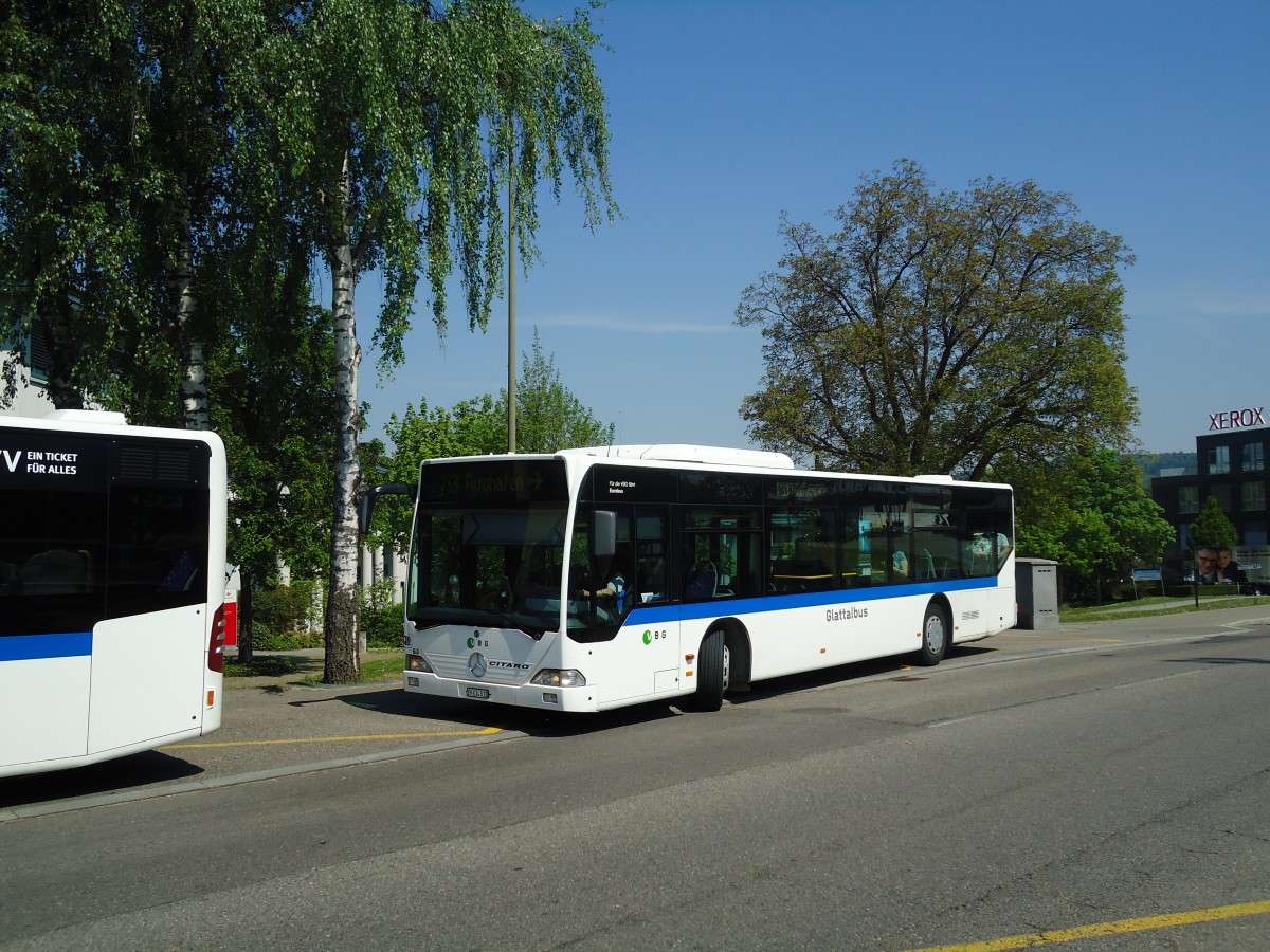 (133'446) - Welti-Furrer, Z�rich - Nr. 63/ZH 634'612 - Mercedes (ex Fr�hlich, Z�rich Nr. 612) am 25. April 2011 beim Bahnhof Kloten