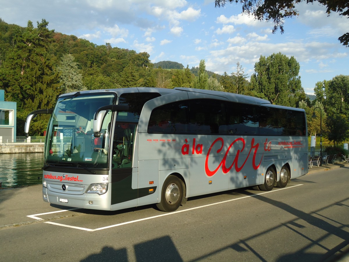 (135'547) - AAGL Liestel - Nr. 34/BL 6276 - Mercedes am 19. August 2011 bei der Schiffl�ndte Thun