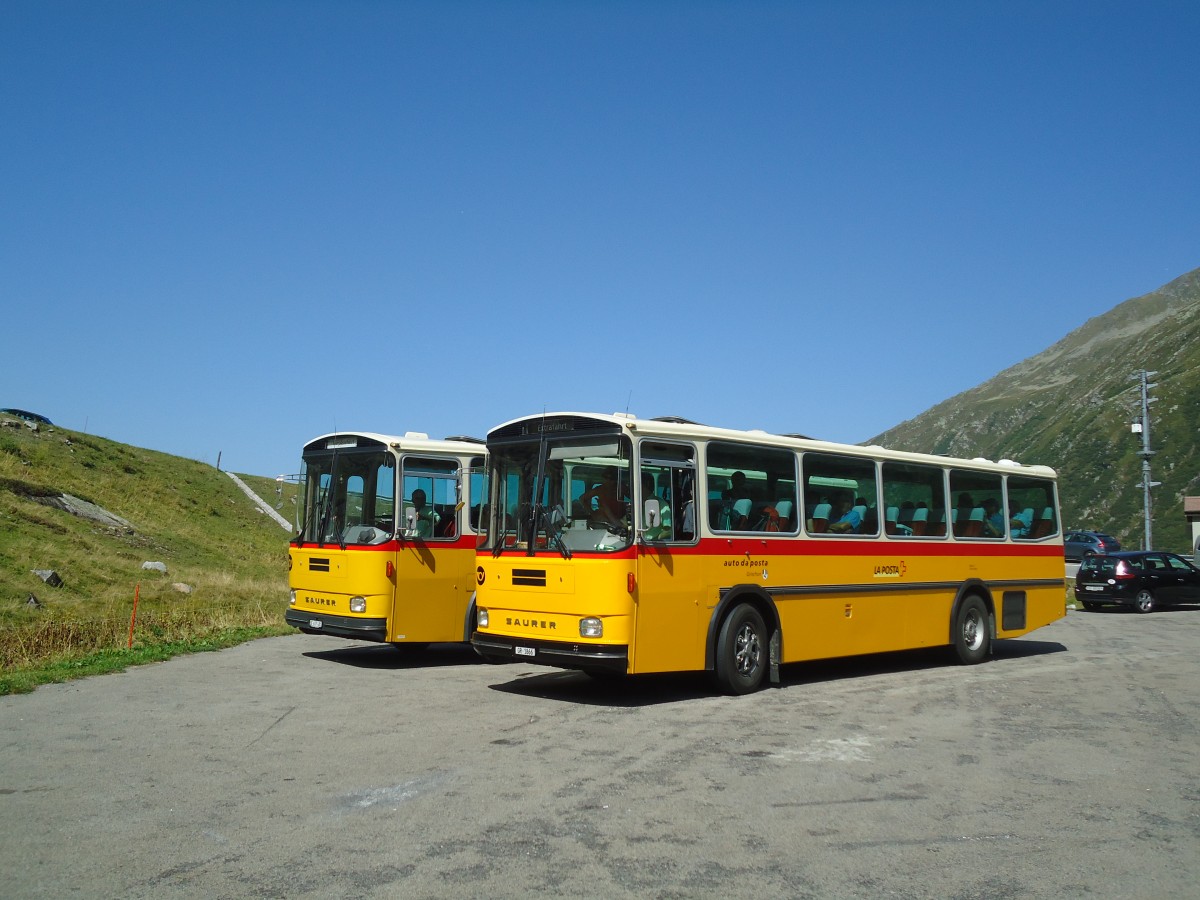 (135'728) - Mark, Andeer - GR 1866 - Saurer/R&J (ex PostAuto Graub�nden; ex P 24'350) am 21. August 2011 in M�tteli