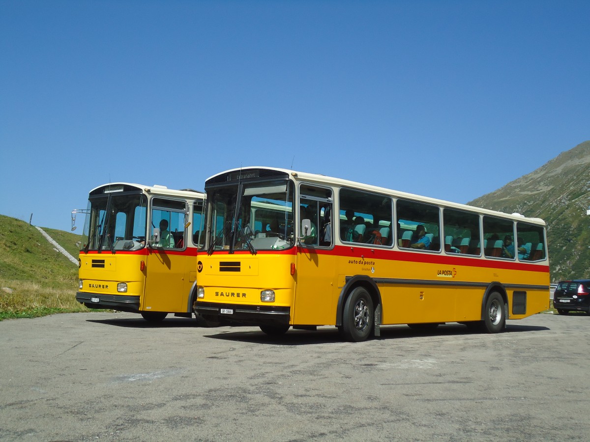 (135'730) - Mark, Andeer - GR 1866 - Saurer/R&J (ex PostAuto Graub�nden; ex P 24'350) am 21. August 2011 in M�tteli