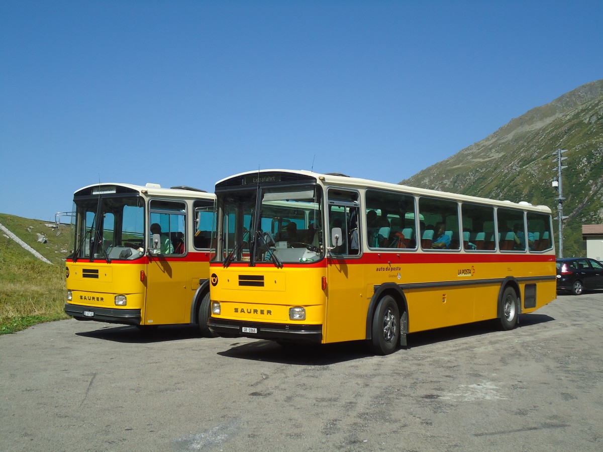 (135'731) - Mark, Andeer - GR 1866 - Saurer/R&J (ex PostAuto Graub�nden; ex P 24'350) am 21. August 2011 in M�tteli