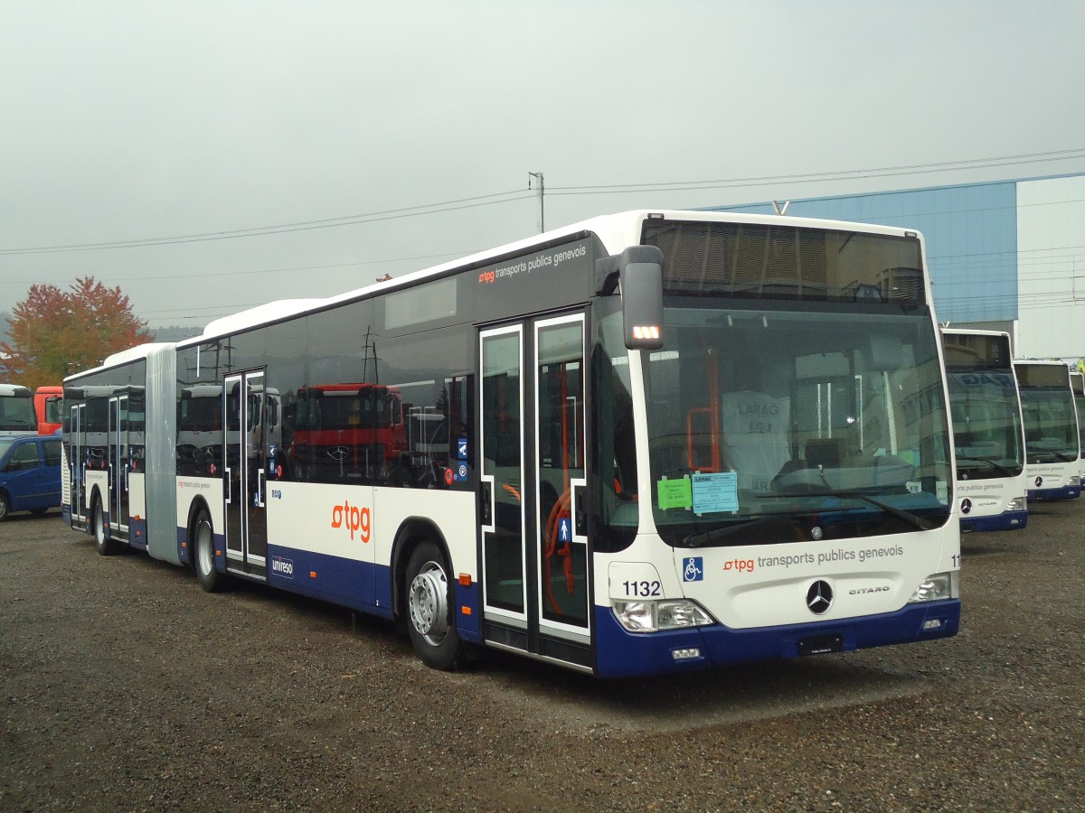 (136'631) - TPG Gen�ve - Nr. 1132 - Mercedes am 19. Oktober 2011 in Wil, Larag