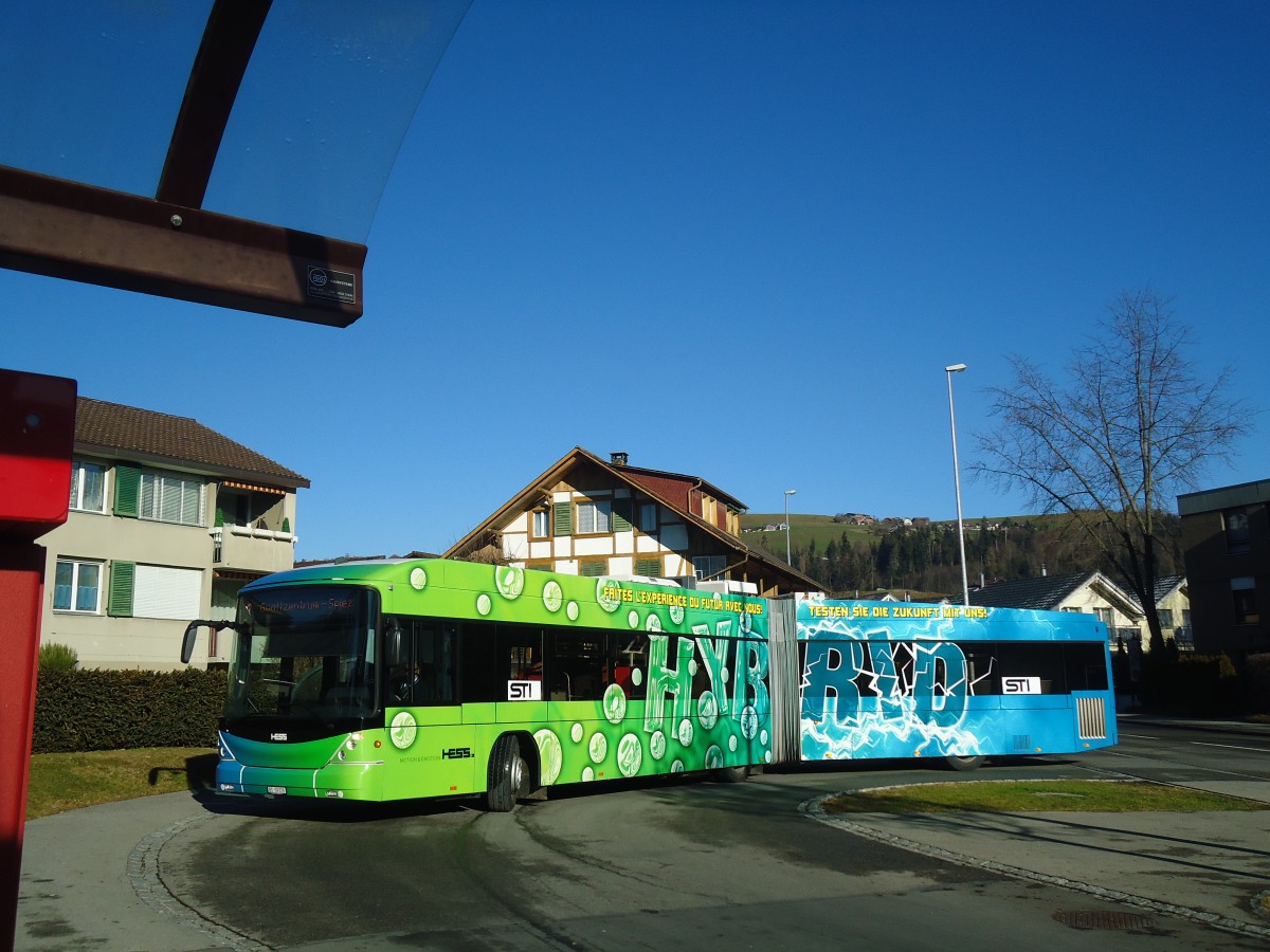 (137'301) - STI Thun (Testbus) - BS 59'326 - Hess/Hess am 25. Dezember 2011 in Steffisburg, Fl�hli