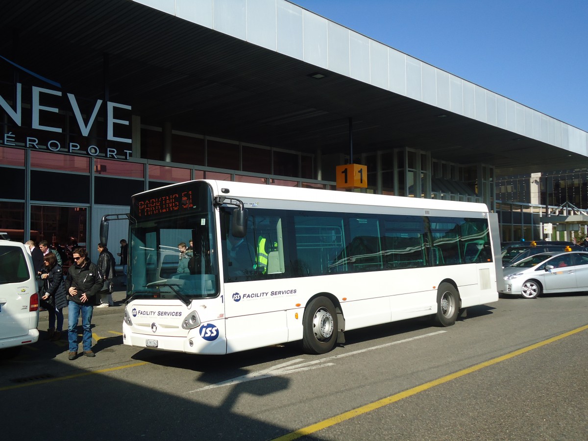 (138'252) - Facility Services, Gen�ve - Nr. 1/GE 961'042 - Irisbus am 9. M�rz 2012 in Gen�ve, A�roport