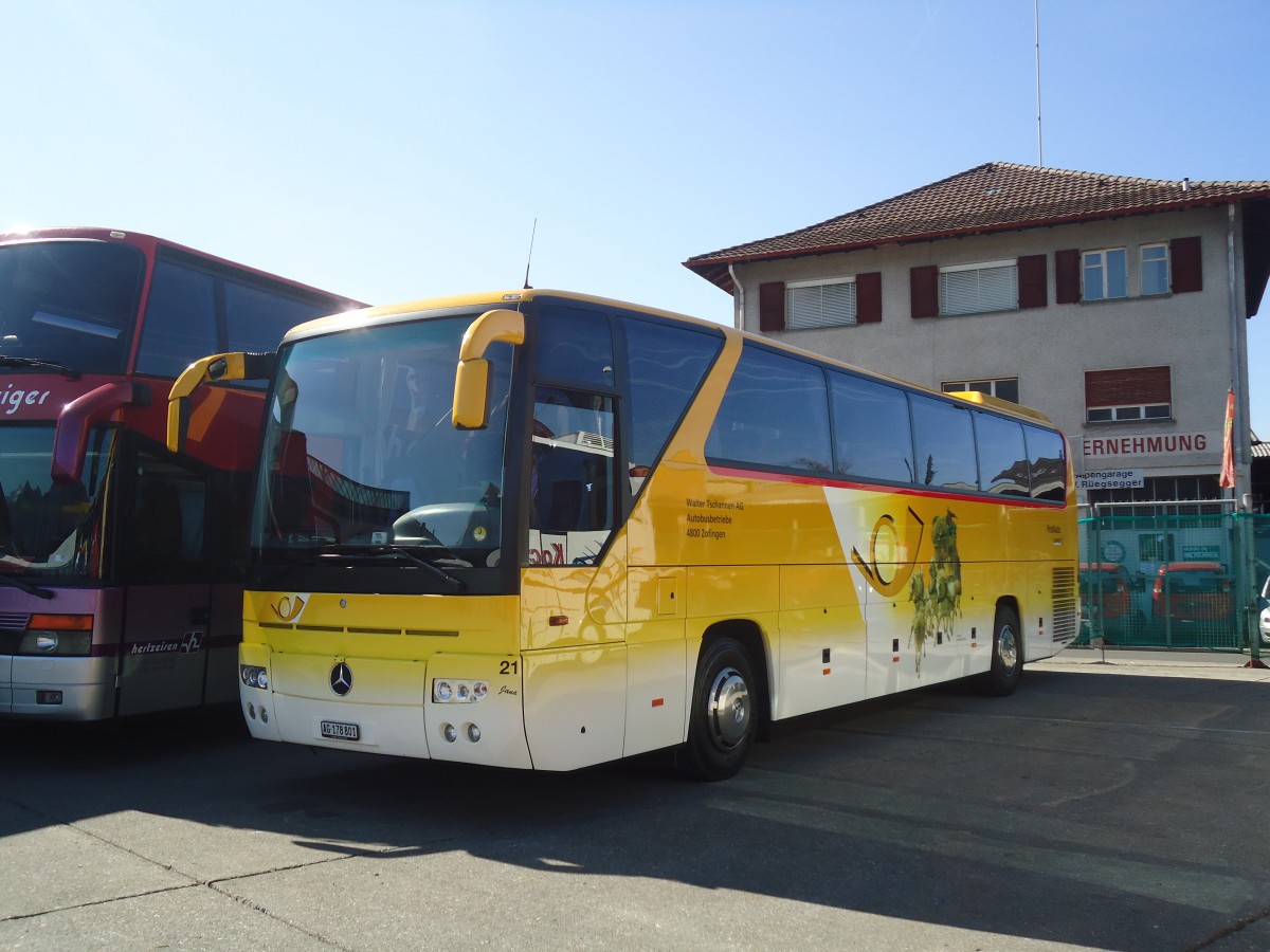 (138'337) - Tschannen, Zofingen - Nr. 21/AG 178'801 - Mercedes am 15. M�rz 2012 in Thun, Expo