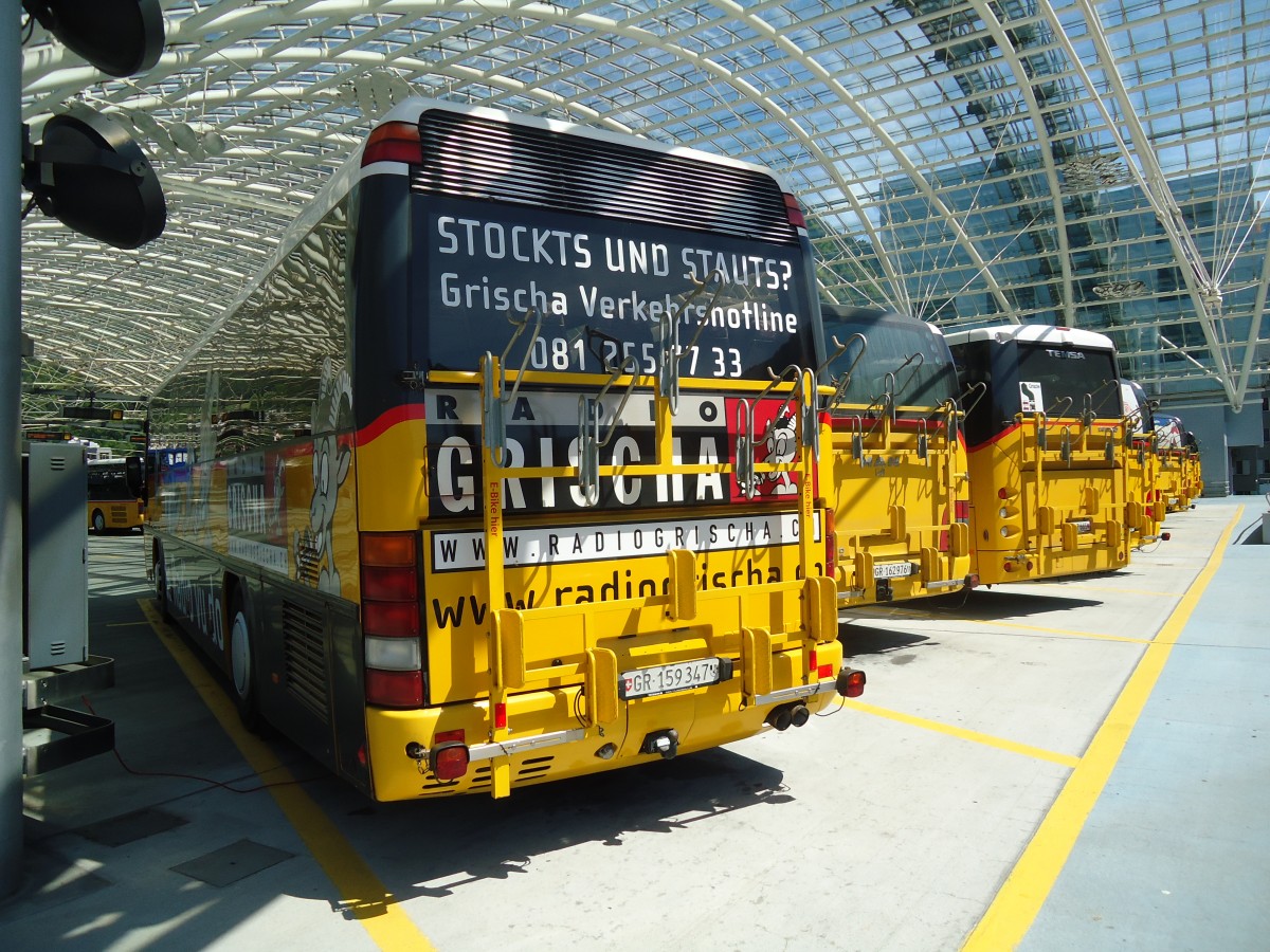 (138'939) - PostAuto Graub�nden - GR 159'347 - Neoplan (ex P 25'139) am 17. Mai 2012 in Chur, Postautostation
