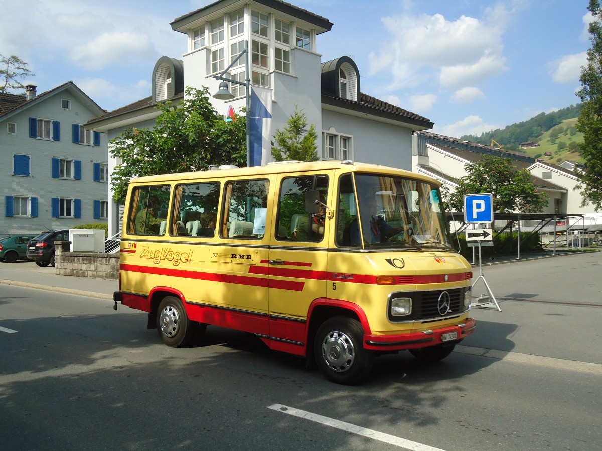 (139'057) - M�ller, Ennetmoos - Nr. 5/NW 24'301 - Mercedes (ex Bissig, Brunnen) am 27. Mai 2012 in Sarnen, OiO