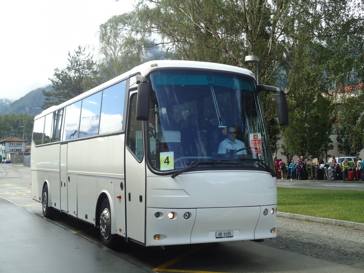 (139'387) - Gasser, Altdorf - UR 9395 - Bova am 11. Juni 2012 beim Bahnhof Fl�elen