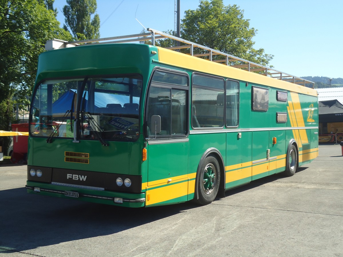 (139'556) - R�llin, Hirzel - ZH 31'371 U - FBW (ex ABM Meinisberg) am 16. Juni 2012 in Hinwil, AMP