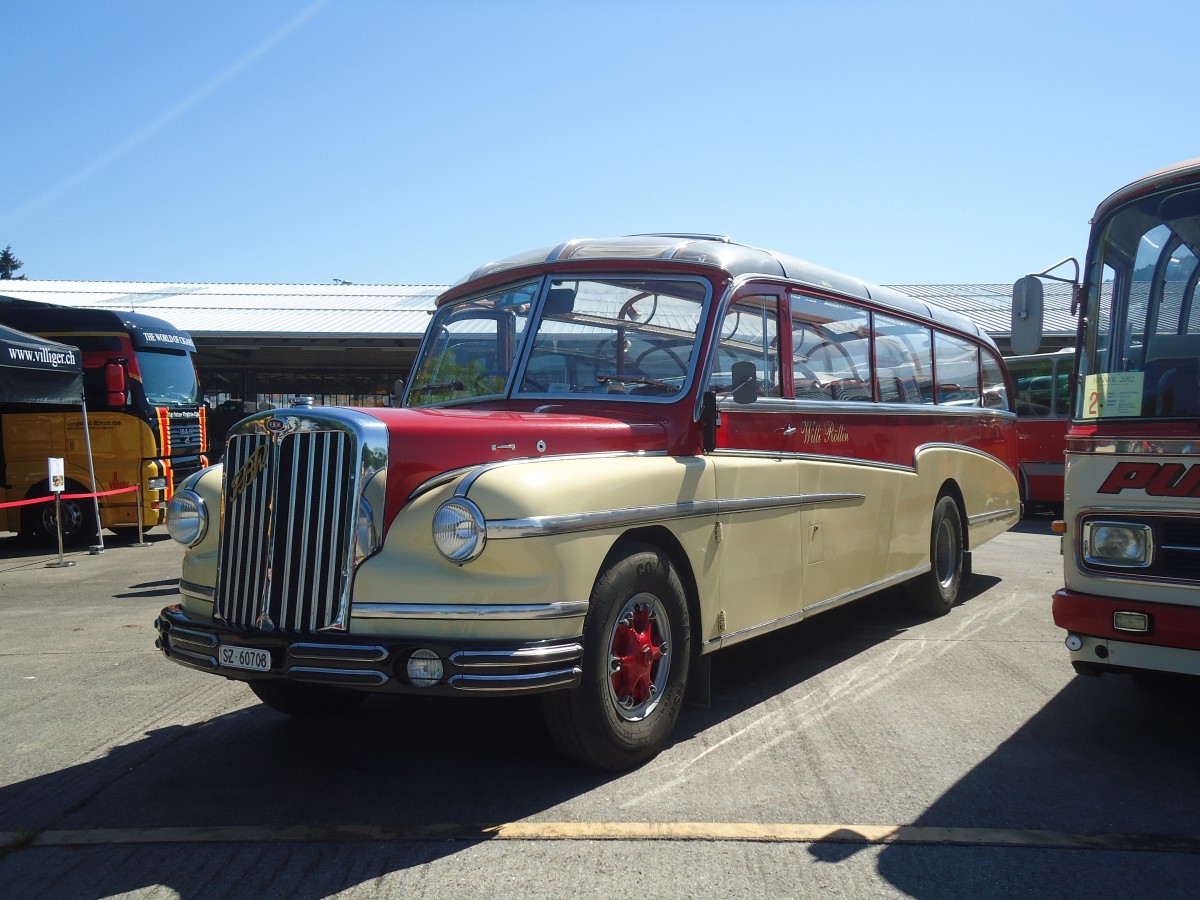 (139'639) - R�llin, Hirzel - SZ 60'708 - FBW/FHS (ex Fl�ckiger, Rickenbach; ex Rieben, Aesch; ex Pfister, Th�rnen) am 16. Juni 2012 in Hinwil, AMP