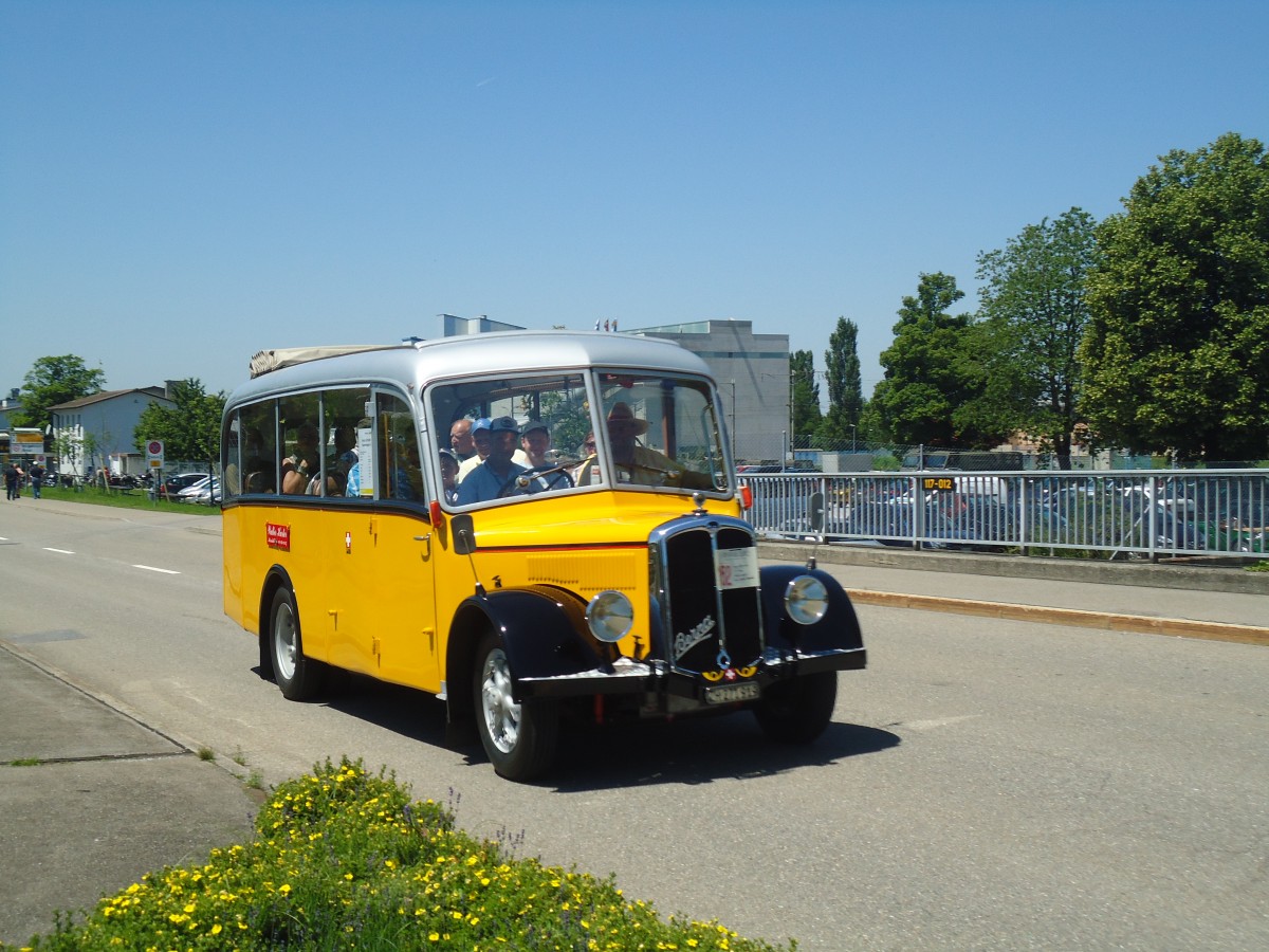 (139'709) - Hurter, M�nchaltdorf - ZH 271'919 - Berna/FHS (ex Volkart, Russikon; ex ASD Aigle; ex P 21'003) am 16. Juni 2012 in Hinwil, AMP