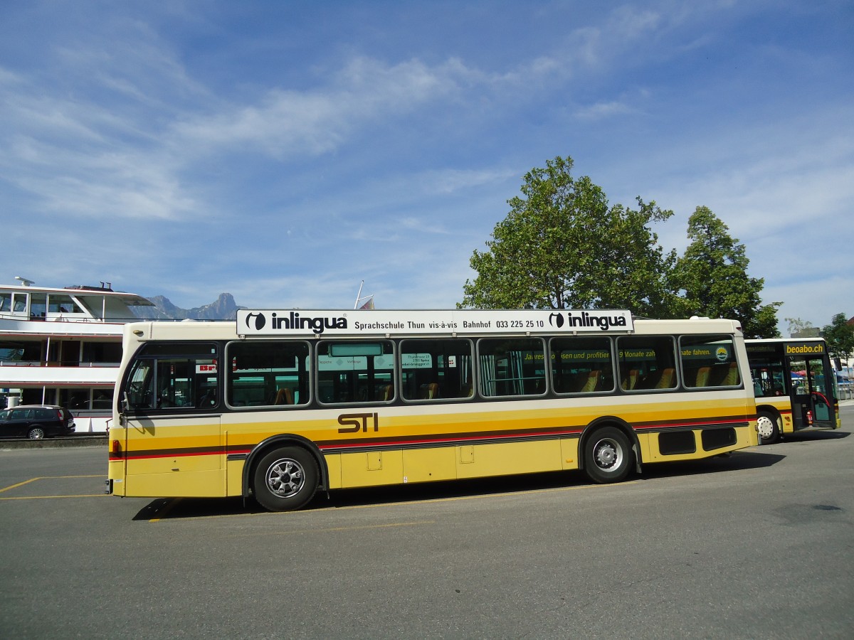 (140'005) - STI Thun - Nr. 52/BE 396'552 - Saurer/R&J am 24. Juni 2012 bei der Schiffl�ndte Thun