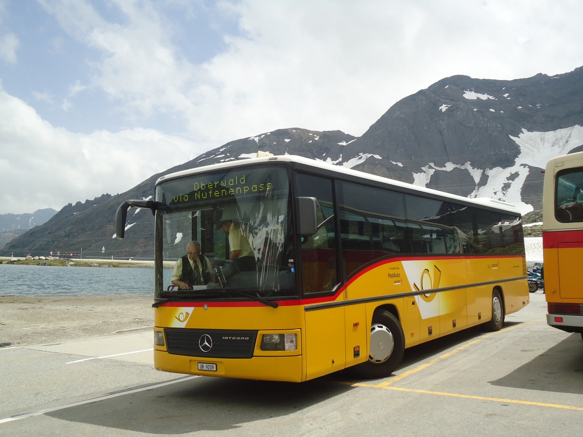 (140'308) - Mattli, Wassen - UR 9209 - Mercedes am 1. Juli 2012 in Nufenen, Passh�he