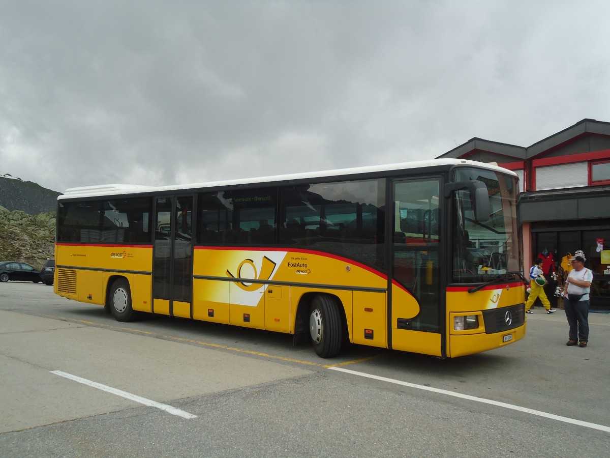 (140'319) - Mattli, Wassen - UR 9209 - Mercedes am 1. Juli 2012 in Nufenen, Passh�he