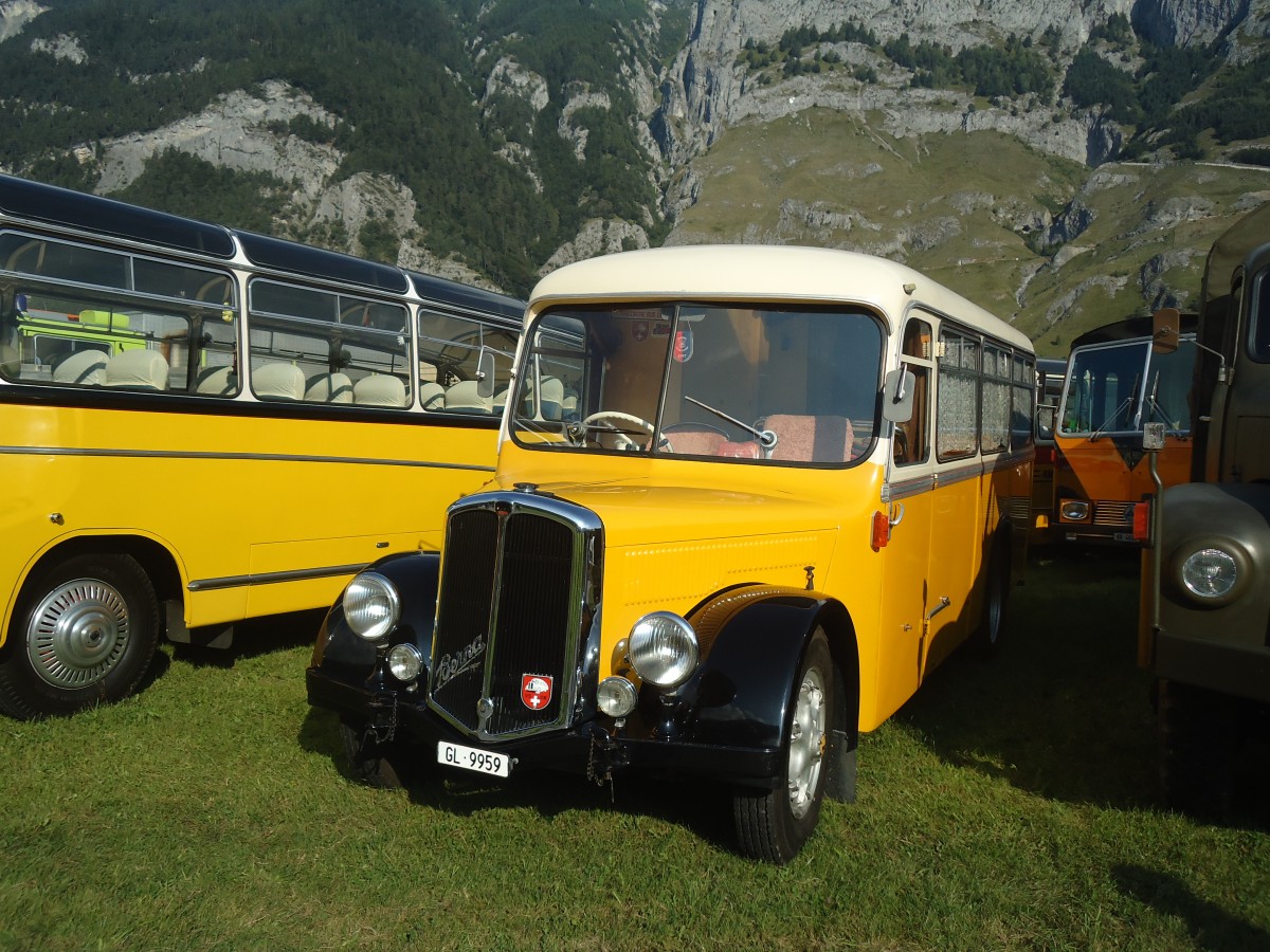 (141'594) - Pfeiffer, H�tten - GL 9959 - Berna/Regazzoni (ex Rieser, H�tten; ex Jelmorini, Tesserete; ex Malfanti, Sonvico) am 15. September 2012 in Chur, Waffenplatz