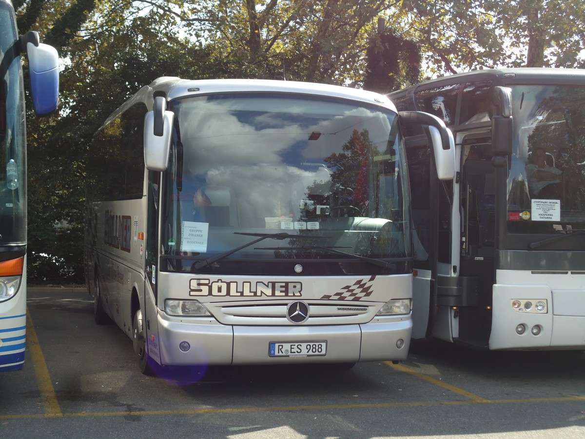 (141'793) - Aus Deutschland: S�llner, Regensburg - R-ES 988 - Mercedes am 15. September 2012 in Z�rich, Sihlquai