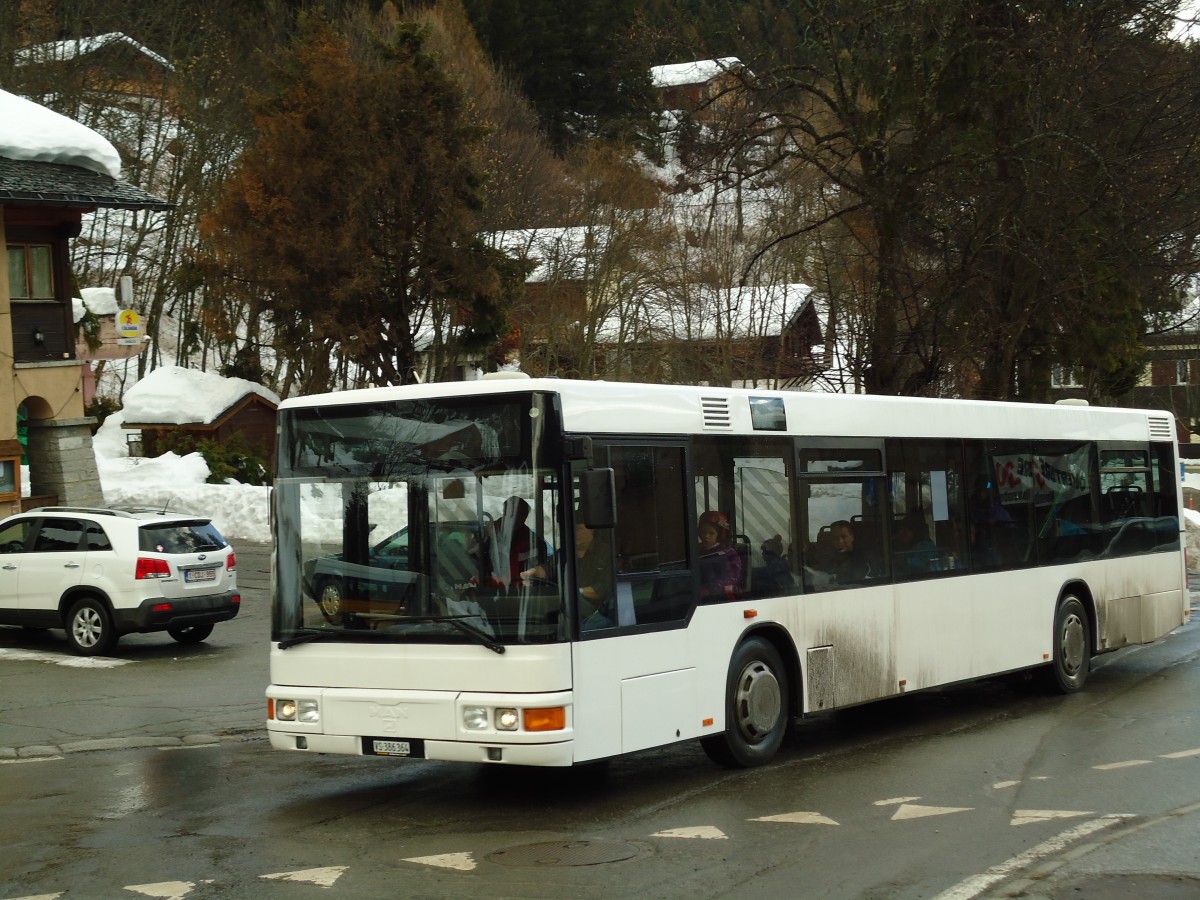 (142'644) - Buchard, Leytron - VS 386'364 - MAN am 26. Dezember 2012 in Ovronnaz, La Crois�e