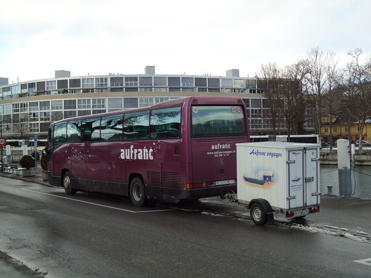(143'167) - Aufranc, Orvin - BE 322'523 - Mercedes am 3. Februar 2013 bei der Schiffl�ndte Thun