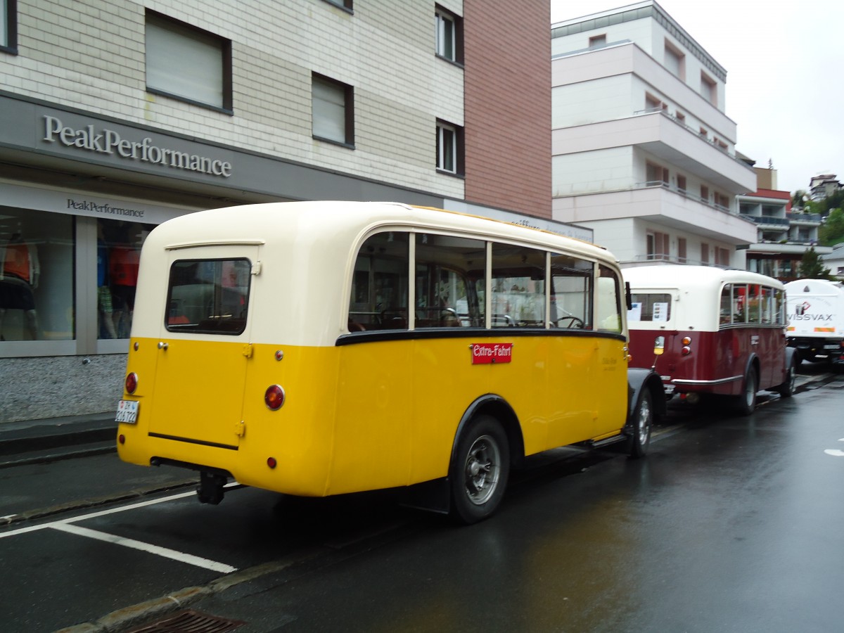 (144'276) - Moser, Sch�nenberg - ZH 216'722 - Berna/Hess (ex Barenco, Faido) am 19. Mai 2013 in Engelberg, OiO