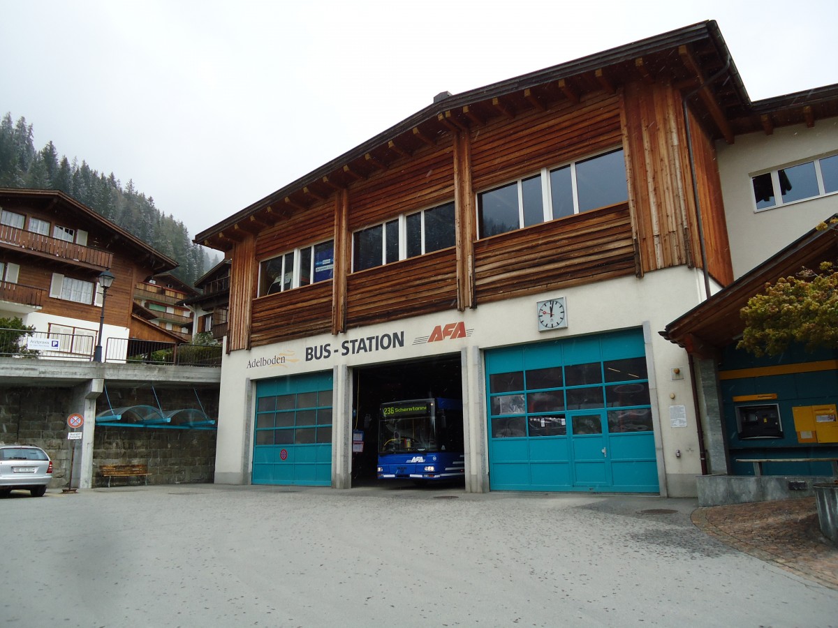 (144'532) - AFA Adelboden - Nr. 55/BE 611'055 - MAN/G�ppel am 25. Mai 2013 im Autobahnhof Adelboden