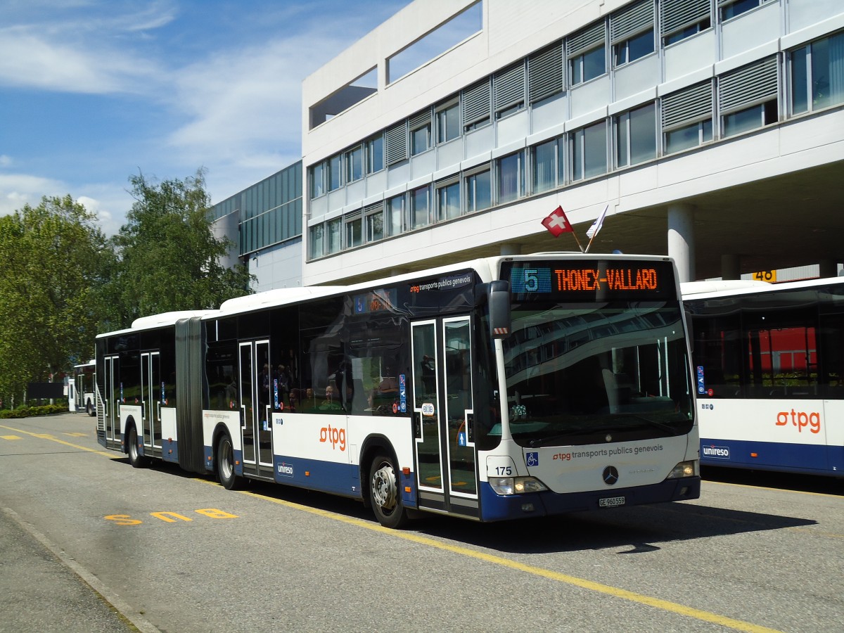 (144'687) - TPG Gen�ve - Nr. 175/GE 960'559 - Mercedes am 27. Mai 2013 in Gen�ve, Palexpo