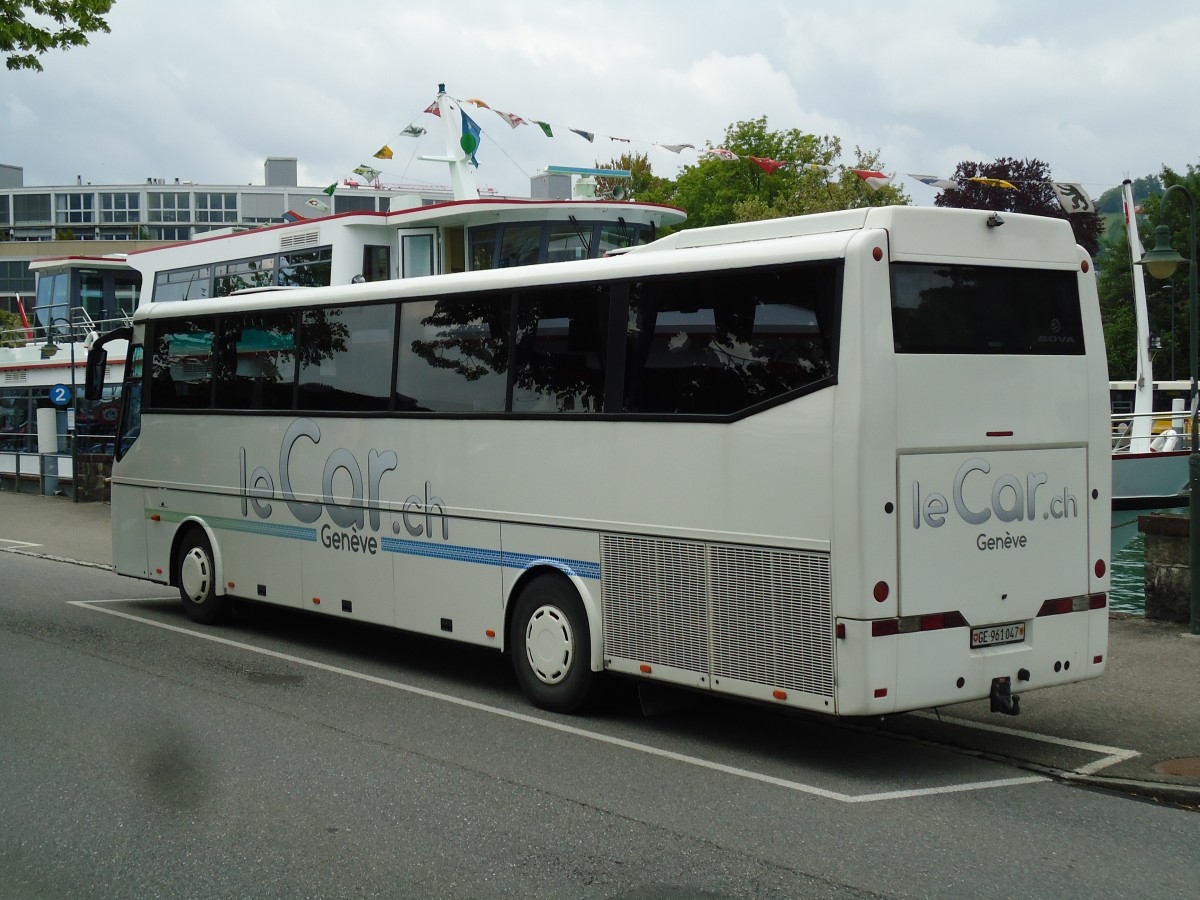 (144'807) - le Car.ch, Gen�ve - GE 961'047 - Bova am 2. Juni 2013 bei der Schiffl�ndte Thun
