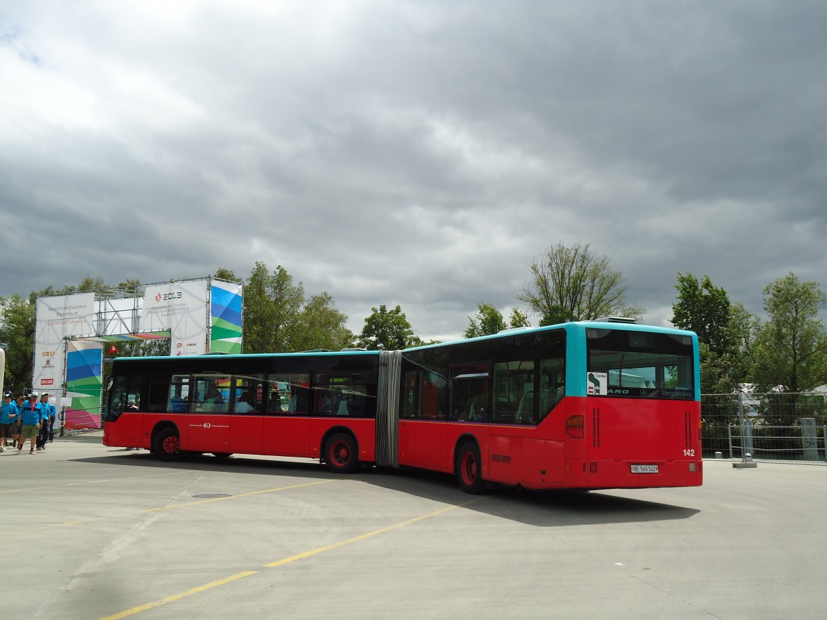 (145'488) - VB Biel - Nr. 142/BE 560'142 - Mercedes am 23. Juni 2013 in Biel, Schiffl�ndte