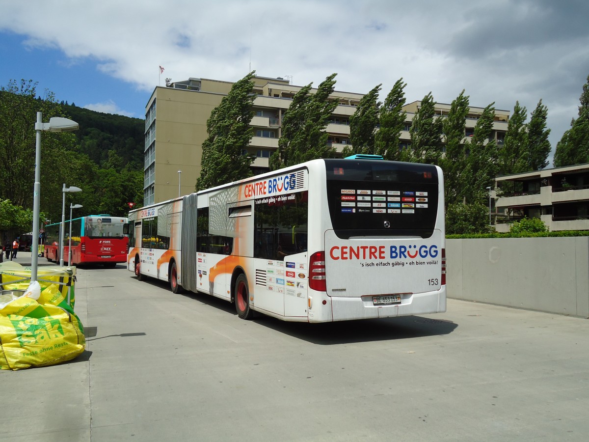 (145'491) - VB Biel - Nr. 153/BE 653'153 - Mercedes am 23. Juni 2013 in Biel, Schiffl�ndte 
