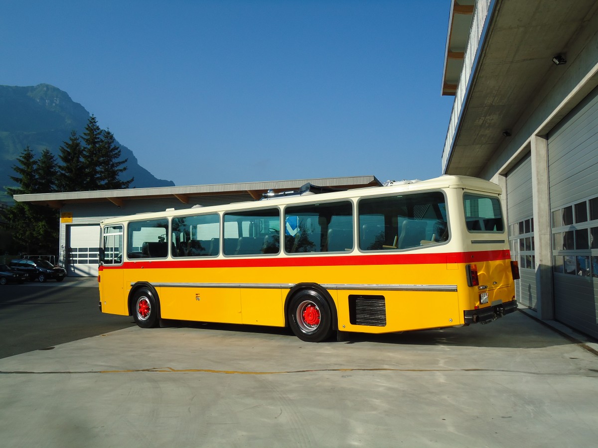 (145'826) - Rubatscher, Seewen - SZ 200'017 - Saurer/R&J (ex Br�tsch, B�ttenhardt; ex P 24'361) am 20. Juli 2013 in Seewen, Senn Transporte