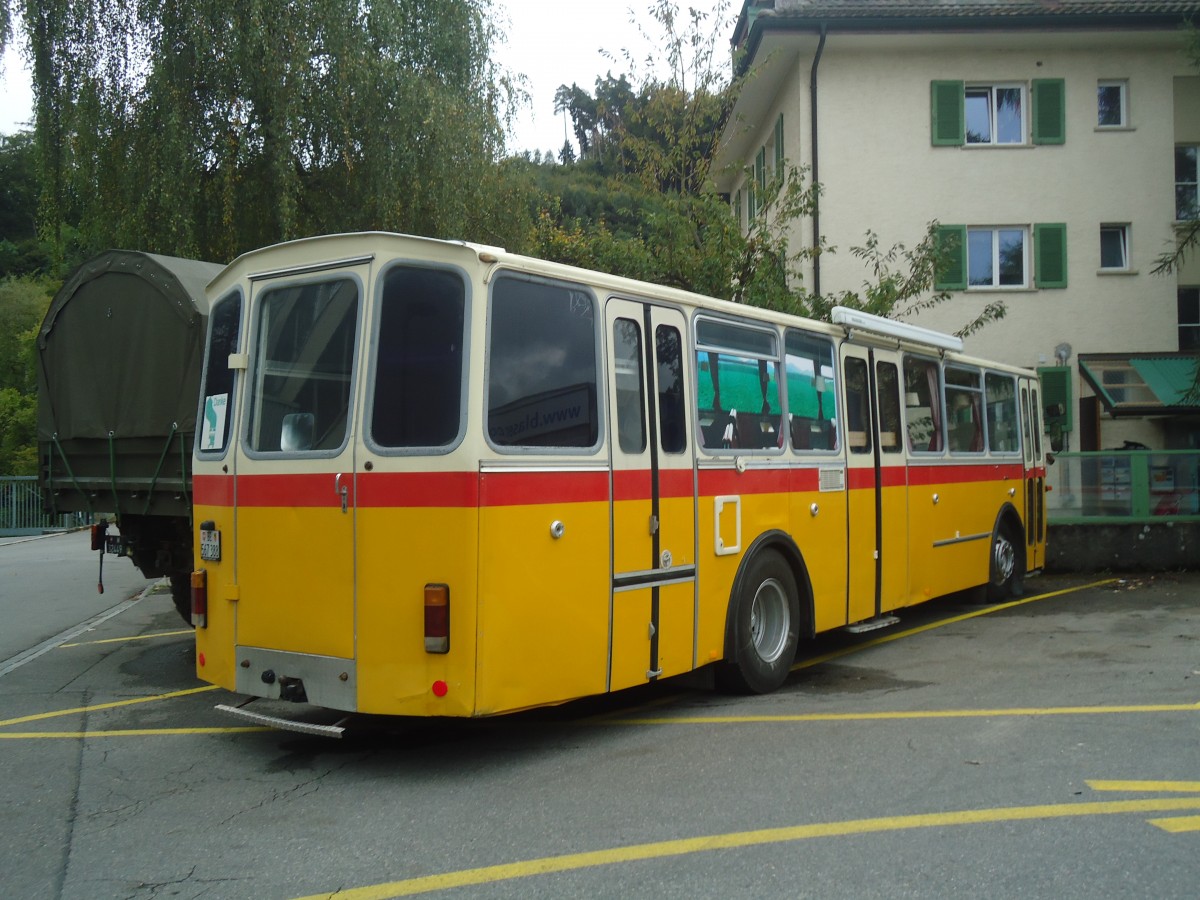 (147'467) - Schweizer, Schliern - BE 567'388 - Mercedes/R&J (ex SBE Mettleneggen, Wattenwil; ex Frommelt, FL-Vaduz) am 6. Oktober 2013 in Bern, B�mpliz